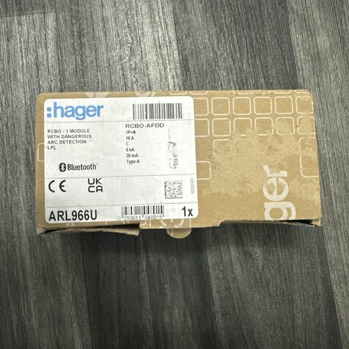 Hager arl966u 16a rcbo - arl966u,