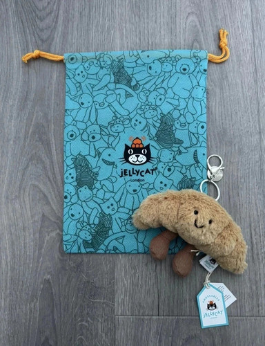 Jellycat croissant plushbag - croissant,