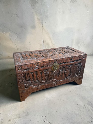 Gorgeous antique camphor wood - antique,