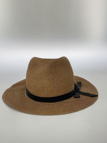 Ca4la straw hat acrylic brw - acrylic,
