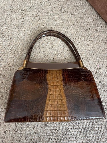 Crocodile handbag - crocodile,