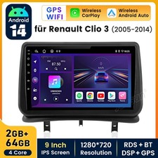 9" Carplay For Renault Clio 3