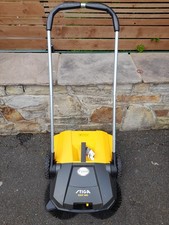 Stiga SWP 355 Push Rotary Brush Garden Patio Decking Outdoor Sweeper Tool