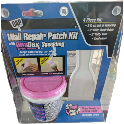 Dap wall repair patch kit - kit, with