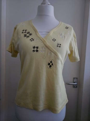 Damart yellow short - yellow, sleeve