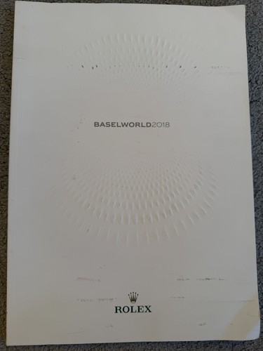 Rolex baselworld 2018 brochure - rolex,