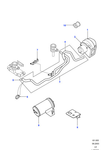 Land rover secondary air - rover,