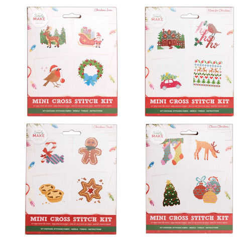 Simply make cross stitch - -,