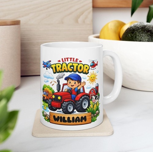 Personalised little tractor - personalised,