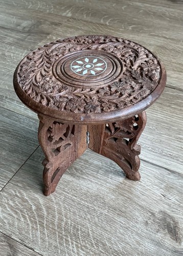 Vintage indian hand - vintage, carved