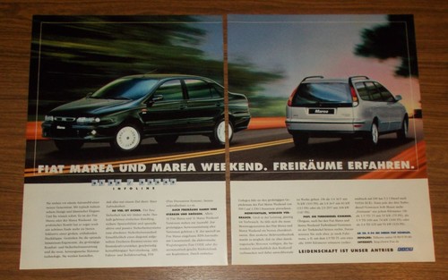 Rare advertising fiat marea - rare, &