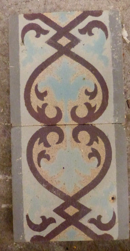 Antique 6x6 tiles - 1,