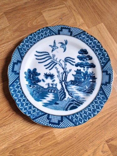 Willow pattern plate 5cm - willow, 19.5cm