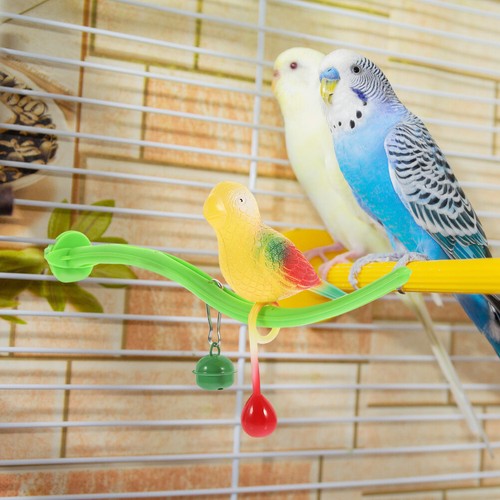 Parakeet plastic bird stand - parakeet,