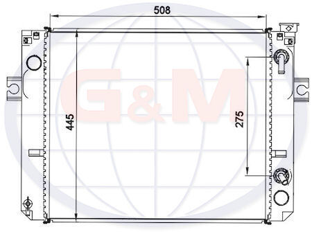 Radiator for toyota - toyota, forklift
