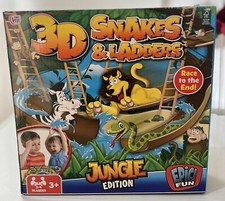 3D Snakes & Ladders Jungle