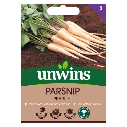 Unwins vegetable parsnip - unwins, pearl