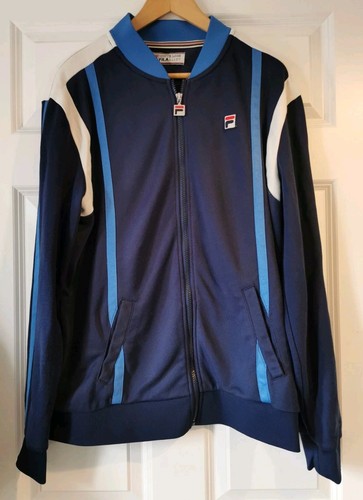 Fila white line full - full, zip