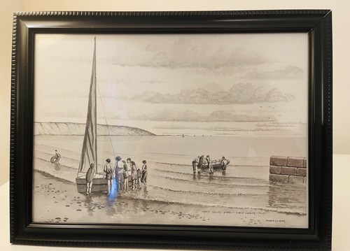 Framed filey print gilmour - framed,
