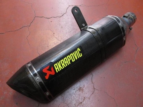 Akrapovic slip muffler - slip-on,