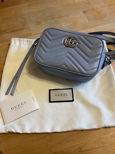 Gucci pastel blue handbag - pastel,