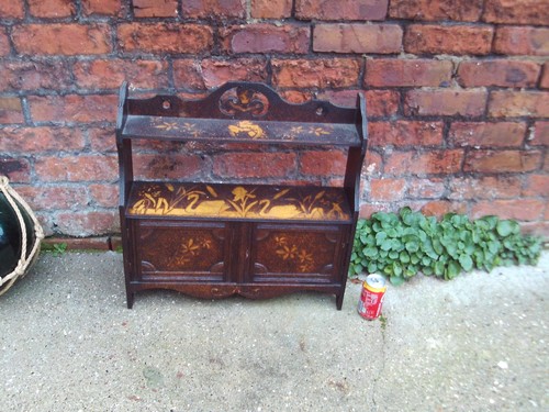Wooden wall shelf victorian - wooden, shelf,