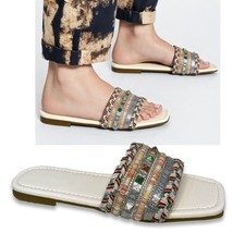 LADIES SLIDERS OPEN TOE SLIDES