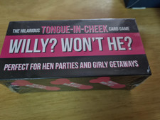 Ann Summers Willy? Wont He? card game BNWT