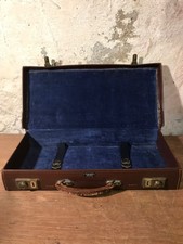 046a Vintage Pakawa Masonic Regalia Half Case Blue Lined