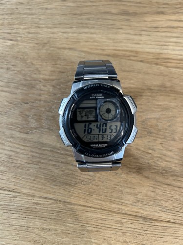 Casio 1000wd world time - world,
