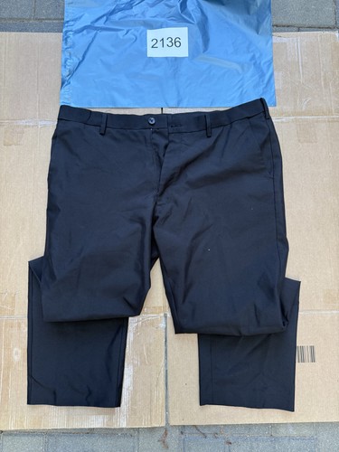 Black regular fit trousers - regular,