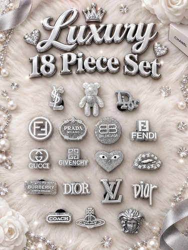 18x silver fashionable luxury - silver,