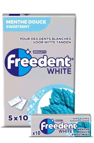 Freedent chewing gum menthe - chewing-gum,