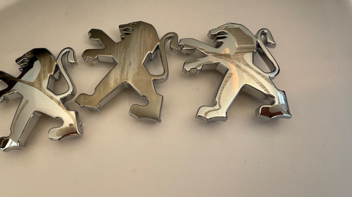Genuine peugeot chrome lion - genuine,