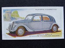 LANCIA APRILIA STANDARD PILLARLESS SAL Motor Cars 2nd Series by John Player 1937