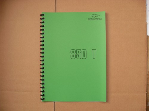 Moto guzzi 850t parts book - guzzi,