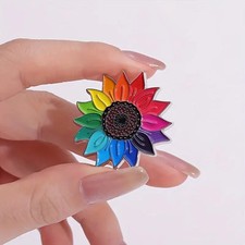 LGBT+ Pin Badge Rainbow