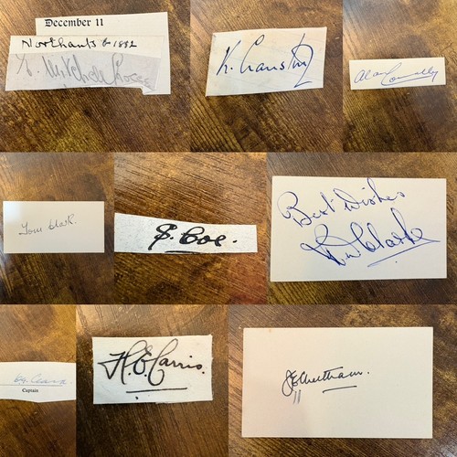 Cricket autograph surname c - cricket,