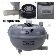 For VW Golf MK7 GTI R Coolant Expansion Header Tank Reservoir & Cap 5Q0121407