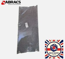 ABRACS FLOOR SANDER SHEETS 205 X 478MM SANDING GRIT 24G 40G 60 80 120G SUITS HT8