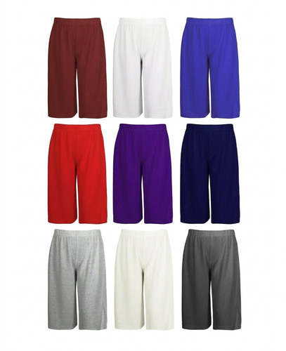 Women plain and print culottes - and,