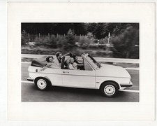 VW Golf Mk1 Convertible c1980s Press Photo