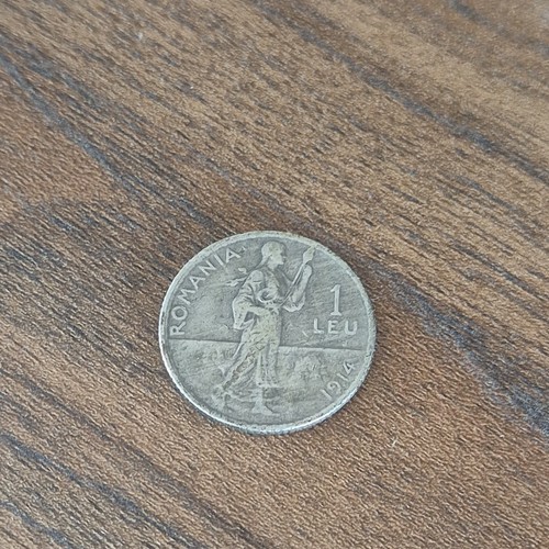 1914 carol romania leu - romania,