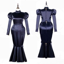 Girl Maid Sissy Lockable Black