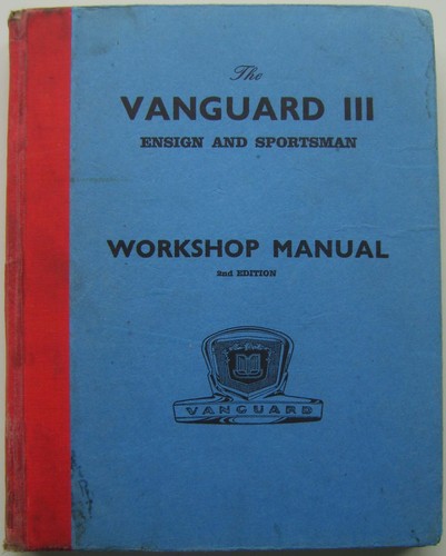 Standard vanguard series iii - vanguard,