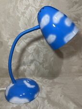 Pylones Globe Trotter - Flexible Desk Lamp - Blue Sky Clouds Design - Retro