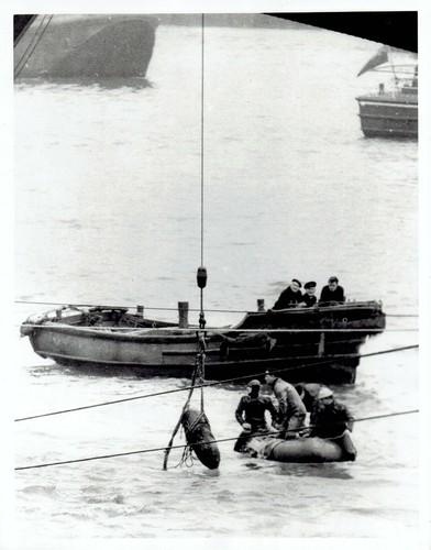 1966 vintage photo underwater - 1966,