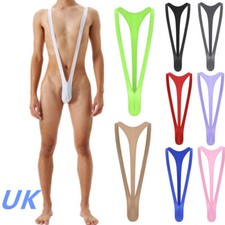 UK Mens Mankini Swimsuit Thong