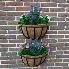 2 x Garden Wall Planters