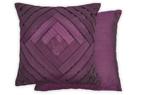 Cushion covers throw pleated - throw,